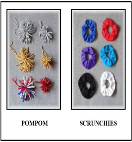 ACCESSORIES POMPOM & SCRUNCHIES
