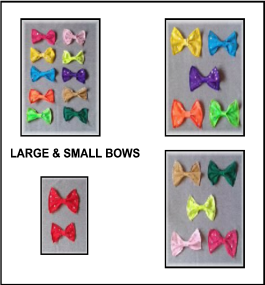 ACCESSORIES SMALL & LARGE BOWS